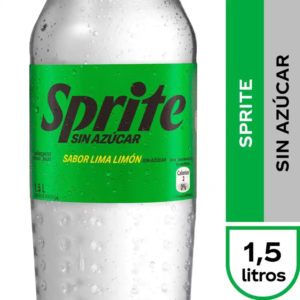 Sprite Gaseosa Sin Azúcar 1.5lt