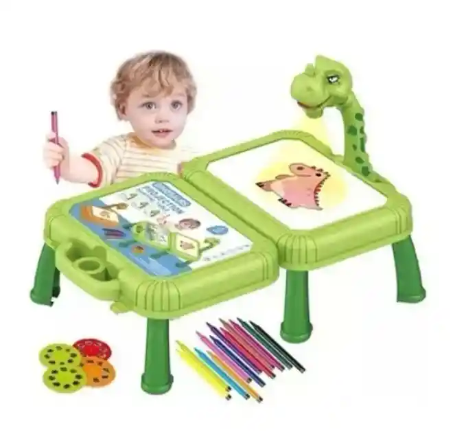Mesa De Dibujo Didáctica Con Proyector Infantil