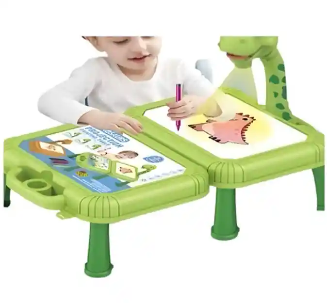 Mesa De Dibujo Didáctica Con Proyector Infantil