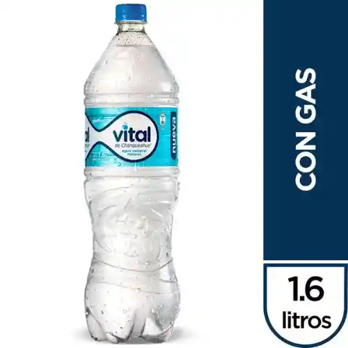 Agua Vital Con Gas Botella 1.6 Lt