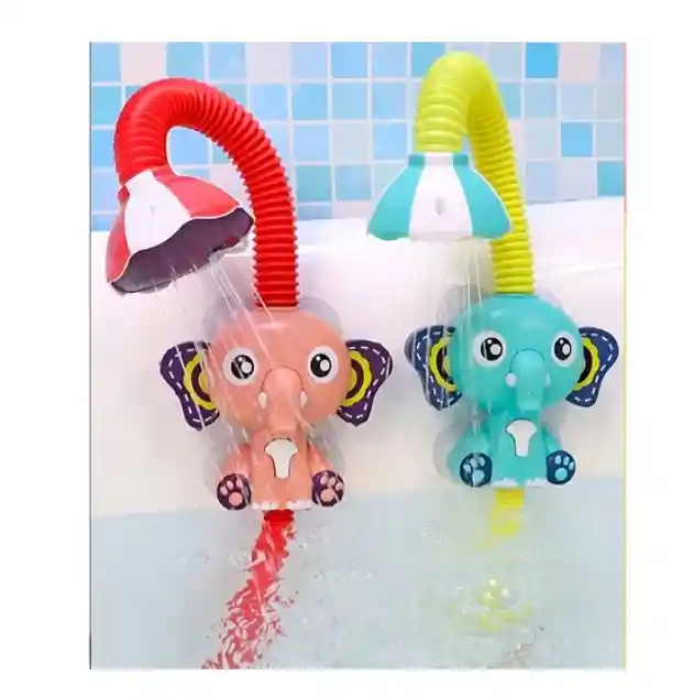 Elefantito Regadera De Baño Para Bebe Juguete Ducha Tina