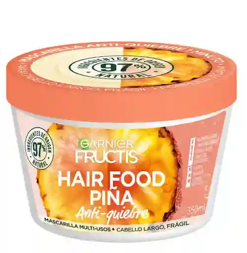Mascarilla Capilar Garnier Fructis Hair Food Piña 300 Ml