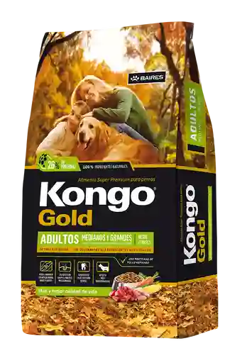 Kongo Gold Adultos Medianos Y Grandes 21kg