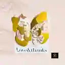 Bolsa De Regalo Rectangular Con Mariposas En Relieve Y Colgante (21.5x18x10 Cm ) Para Regalo