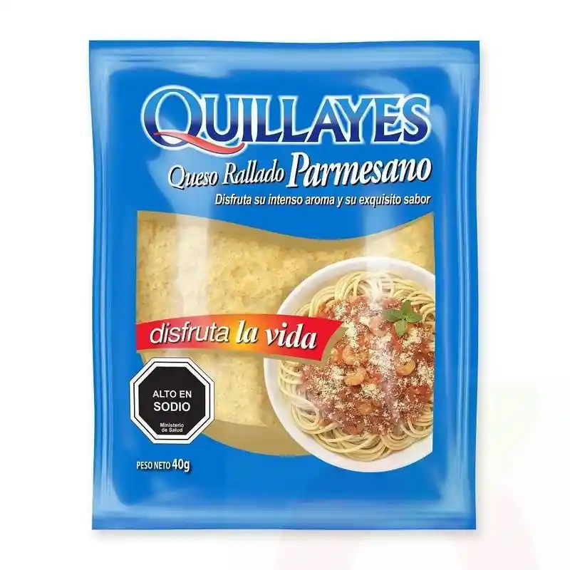 Queso Rallado Parmesano Quillayes 40gr