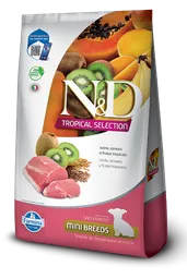 Nd - Tropical Selection Perros Cachorros Mini Breed Sabor Cerdo, Cereales Y Frutas Tropicales 2.5 Kg