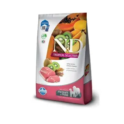 Nd - Tropical Selection Perros Adultos Medianos Y Maxi Sabor Cerdo, Cereales Y Frutas Tropicales 2.5 Kg