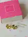 Aros Oro Flor Matilde