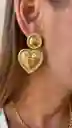 Aros Oro Corazón