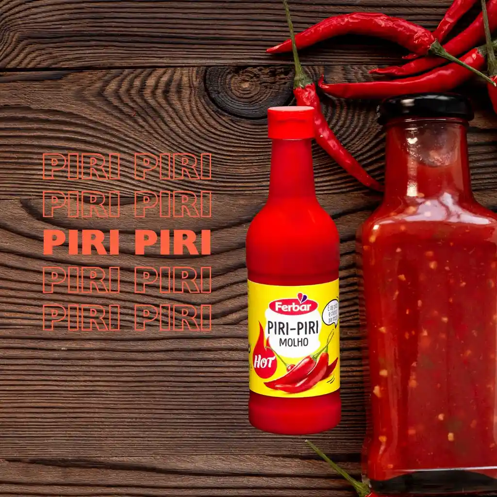 Salsa Picante Ferbar De Ají 195 Ml - Botella 1 Und