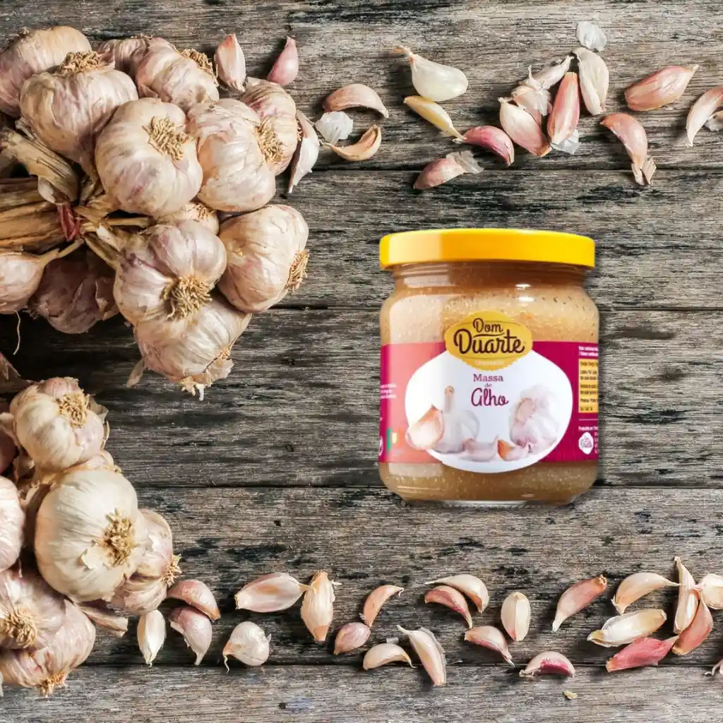 Pasta De Ajo 200g Frasco Dom Duarte Para Aliñar