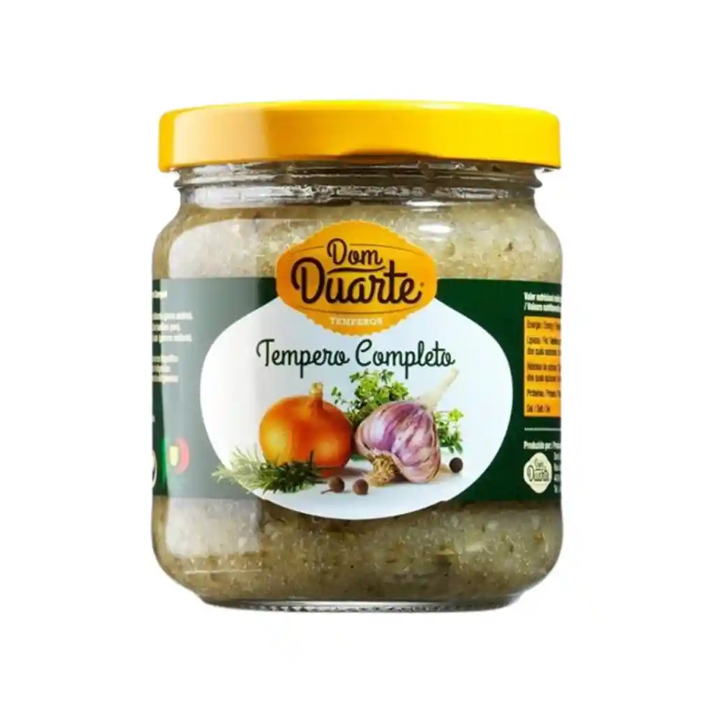 Aliño Completo En Pasta Dom Duarte 200g Frasco
