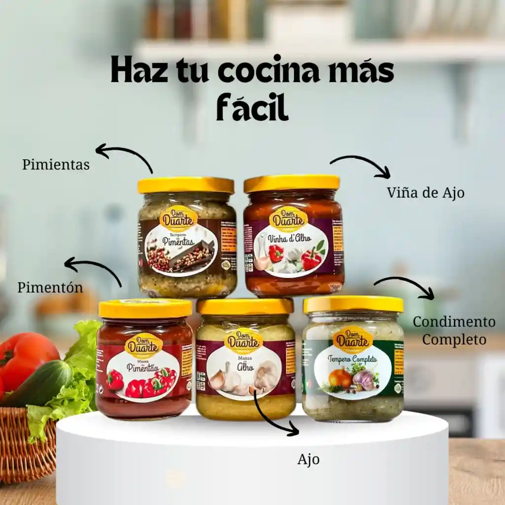 Pasta De Pimentón Dom Duarte 200 G Frasco