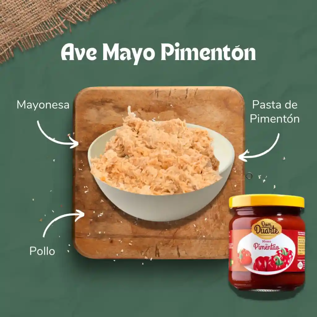 Pasta De Pimentón Dom Duarte 200 G Frasco