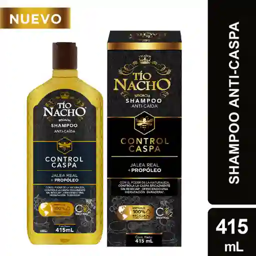 Shampoo Tío Nacho Anti Caspa 415ml