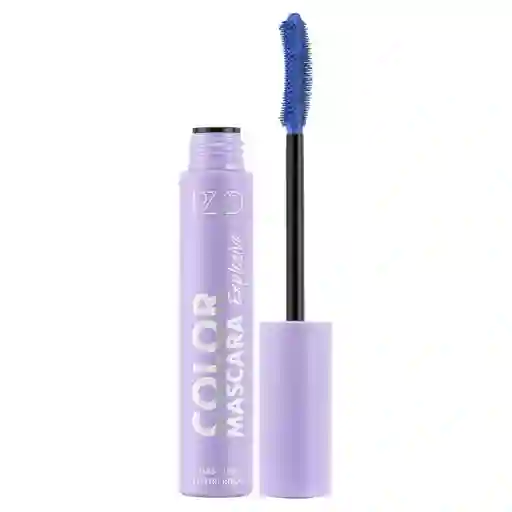 Mascara Pestañas Explosive Waterproof Color Blue