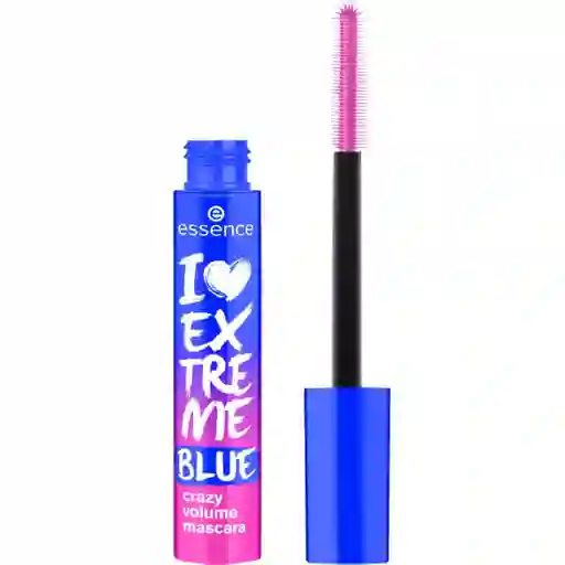 Máscara De Pestañas Essence Voluminizadora I Love Extreme Blue