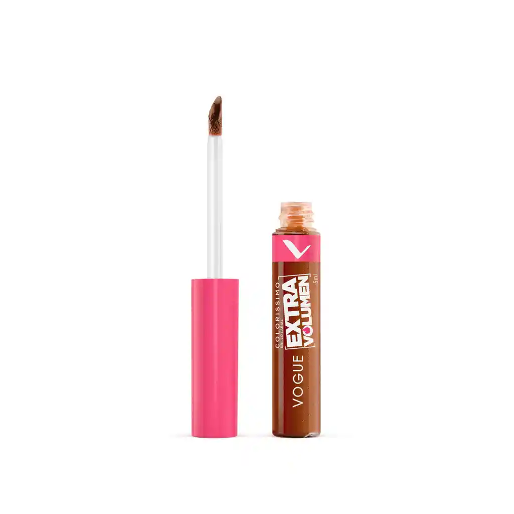 Labial Coloríssimo Extra Volumen Primavera Calida Café