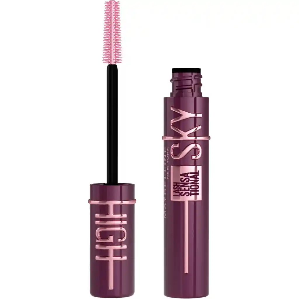 Máscara De Pestañas Maybelline Lash Sensational Sky High Burgundy Haze