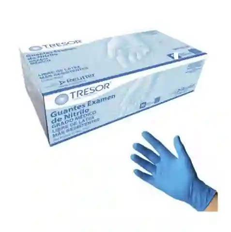 Guantes De Nitrilo Talla M X 100