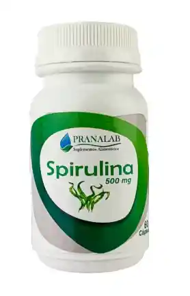 Spirulina Cap 500 Mg X 60