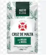 Yerba Mate Cruz De Malta Con Boldo Y Menta 500g