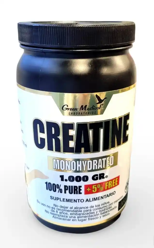 Creatina Monohidrolizada 1000g Green Medical