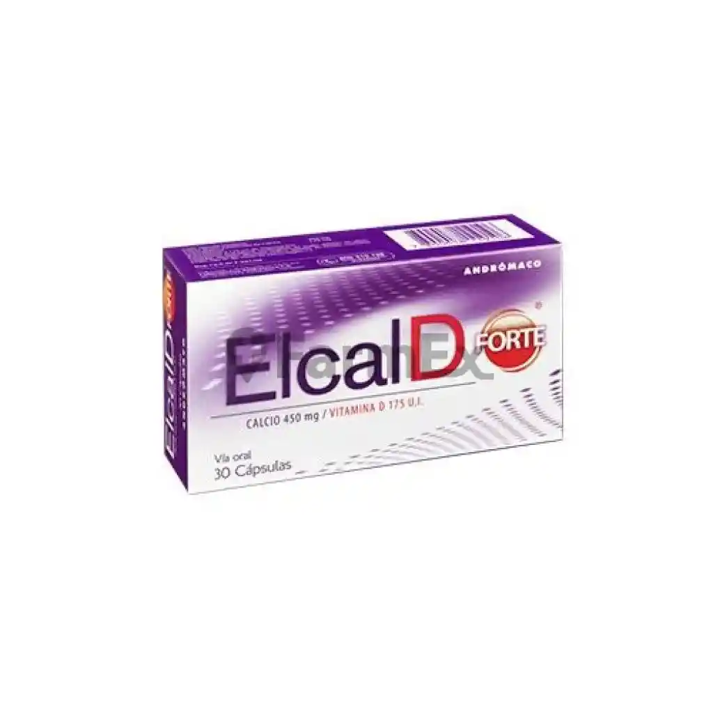Elcald Forte 30 Capsulas