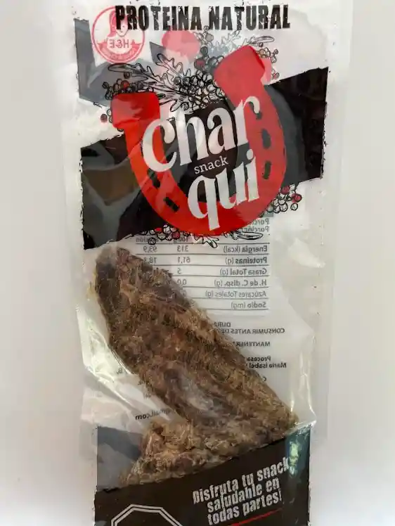 Charqui De Carne De Equino Deshidratada Y Sal 40grs