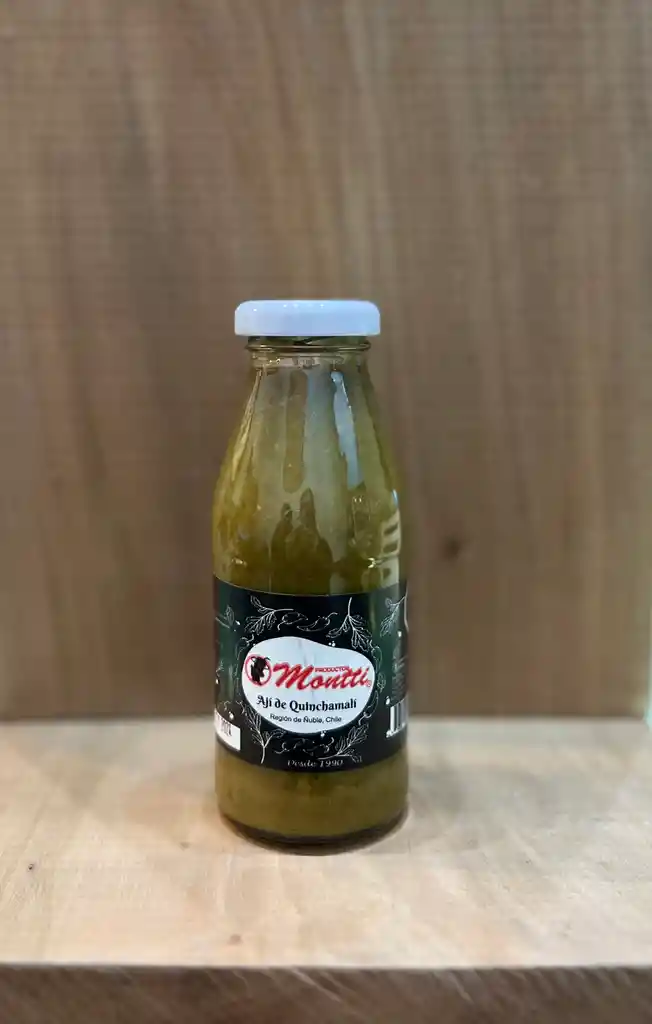Aji Montti Verde Botella 250 Ml	