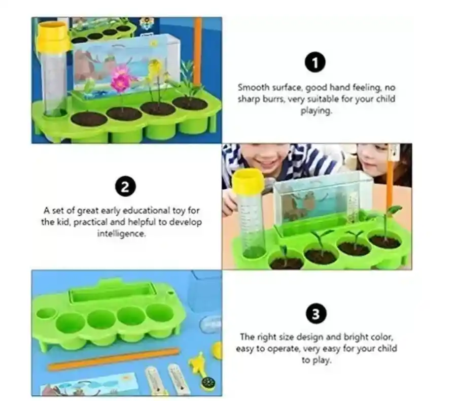 Kit De Ciencia Experimentos Laboratorio Ciencia Niños Juego