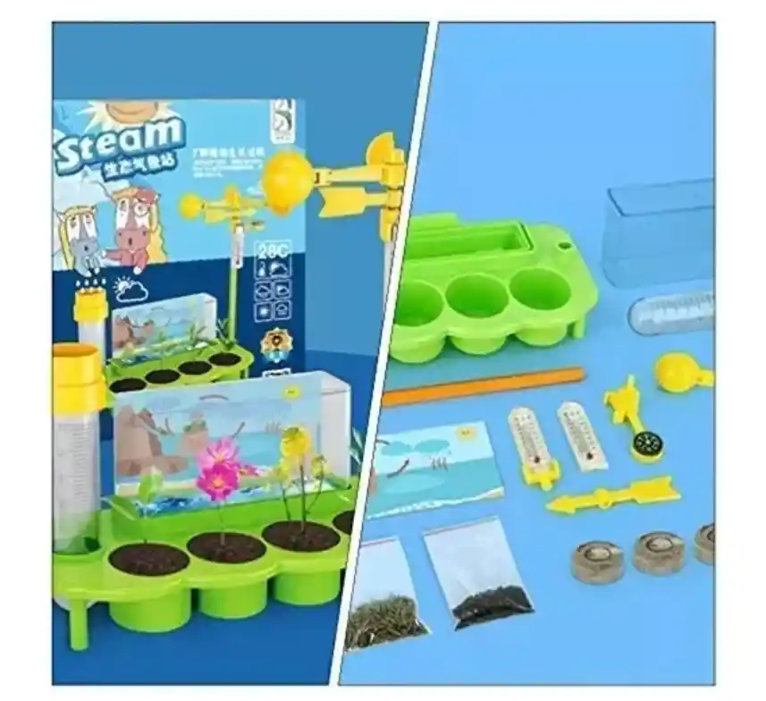 Kit De Ciencia Experimentos Laboratorio Ciencia Niños Juego