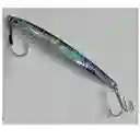 Señuelo Pesca Jig Silstar 14cms 100grs Sinking Gris/pejerey De Metal Chispa