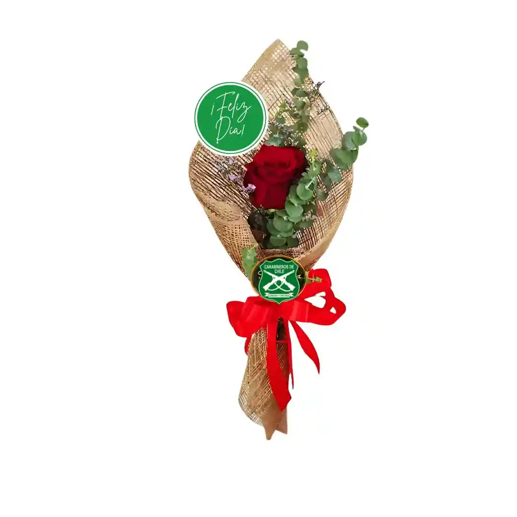 Día Del Carabinero/a - Rosa Individual
