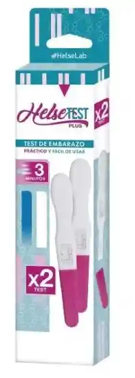 Helsetest Plus Lapiz X 2 Test Embarazo