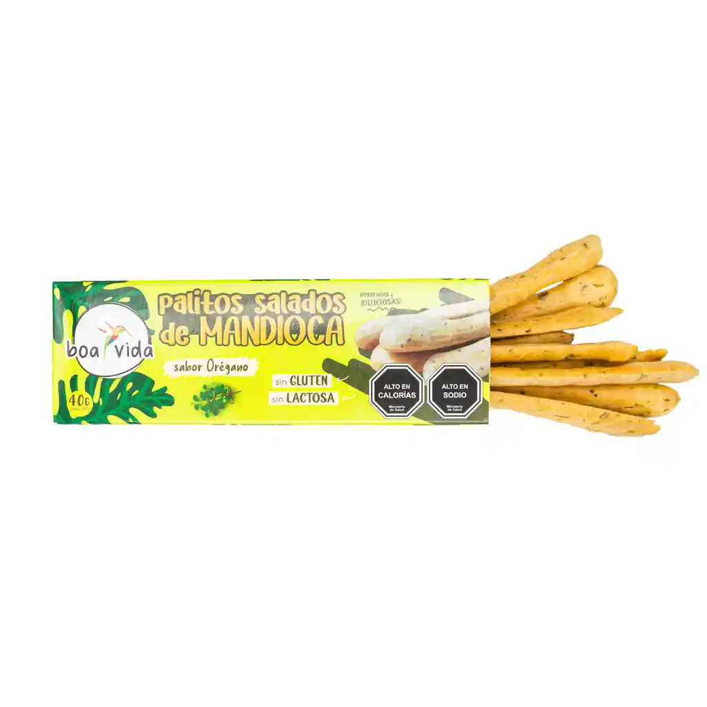 Palito Salado De Mandioca Con Orégano Individual (40g)