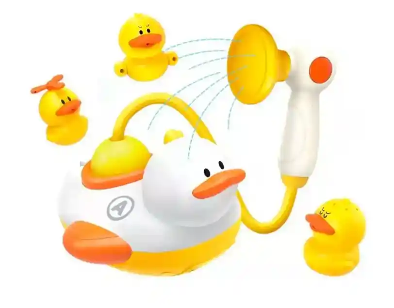 Juguete Para Bañera Niños De Ducha De Pato Ventosa