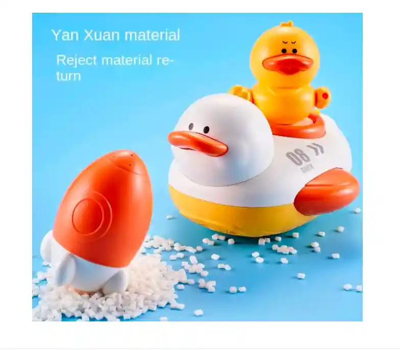 Juguete Para Bañera Niños De Ducha De Pato Ventosa