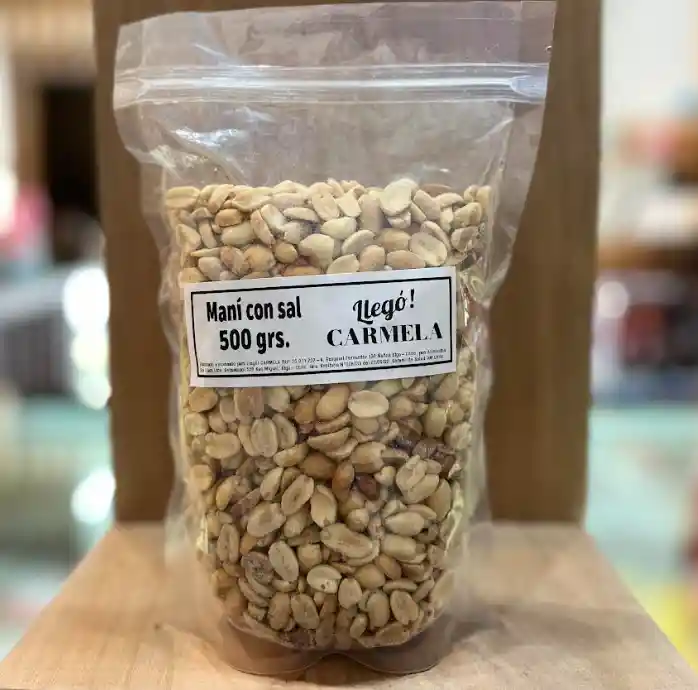 Frutos Secos Mani Con Sal 500 Gr