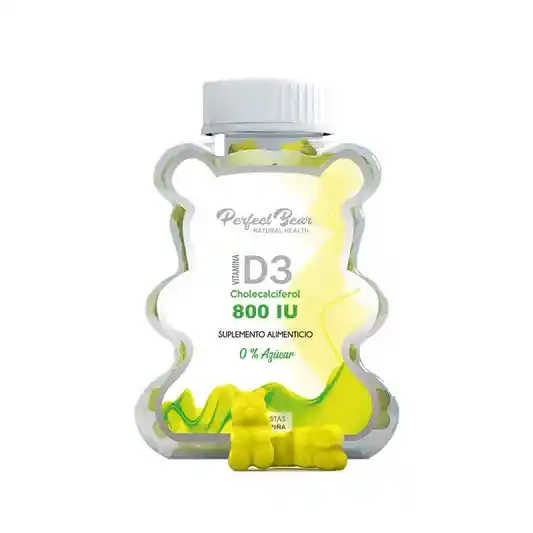 Vitamina D3 800iu Perfect Bear 60 Gomitas