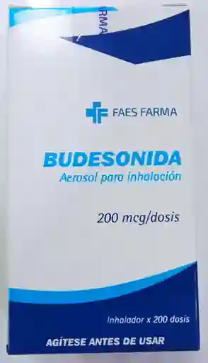 Budesonida Aerosol Para Inhalacion 200 Mcg/ Dosis X 200 Dosis