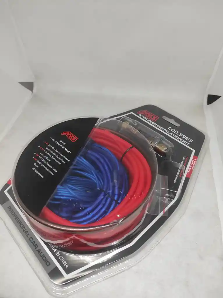Kit Cables Amplificador Y Subwoofer
