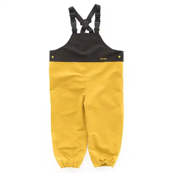 Jardinera Impermeable Unisex Amarillo Talla 7-8 Años – Roda