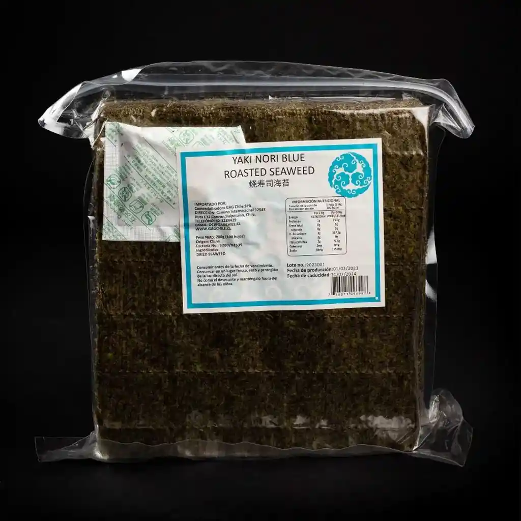 Nori Blue 100 Hojas