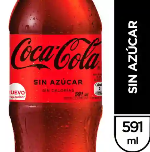 Coca Cola Zero 591 Cc Desechable