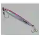 Señuelo Pesca Jig Silstar 15cms 120grs Sinking Fucsia/blanco-perlado De Metal Chispa