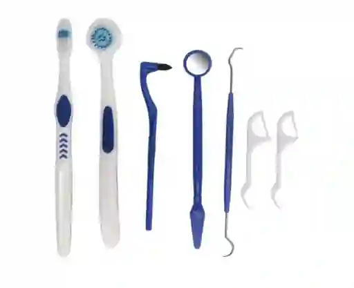 Set De 6 Kit Limpieza Y Cuidado Dientes Higiene Dental