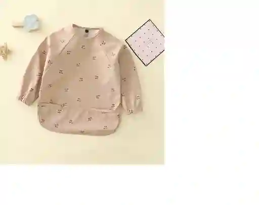 Delantal Manga Larga Cherry