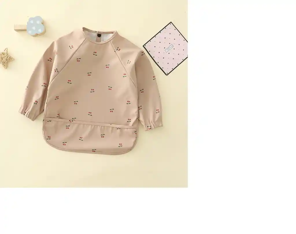 Delantal Manga Larga Cherry