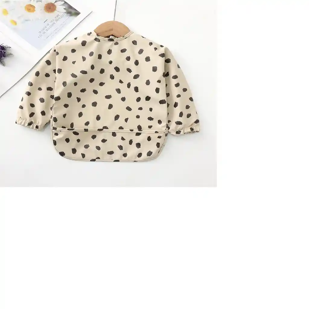 Delantal Manga Larga Spots